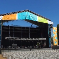 Todo preparado para el comienzo del Alcazaba Festival en Badajoz