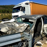 En estado crítico tras otro accidente en la fatídica Nacional 430 (Badajoz)