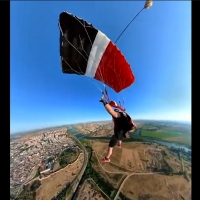 Así se ve Badajoz desde el cielo gracias a ‘Bellotas Voladoras’