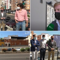 Inaugurada la rampa de Antonio Dominguez en Badajoz