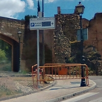 No se podrá aparcar en la Alcazaba durante varios días