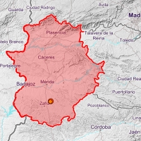 Dos pequeños terremotos sacuden la zona de Zafra y Tierra de Barros