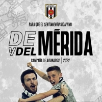 ‘De Mérida y del Mérida’, campaña de abonos para la temporada 21/22