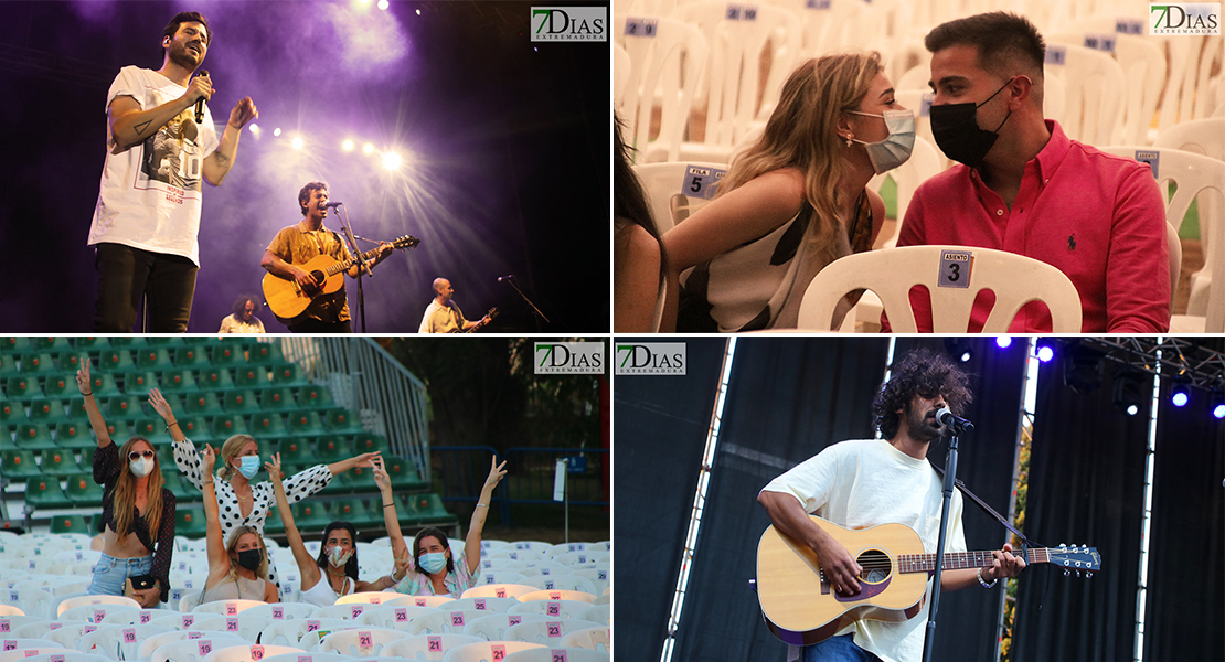 Imágenes del Alcazaba Festival en el concierto de Taburete e Íñigo Merino