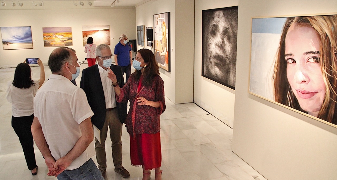 La Sala Vaquero Poblador acoge a los finalistas del Premio Internacional de Pintura Eugenio Hermoso