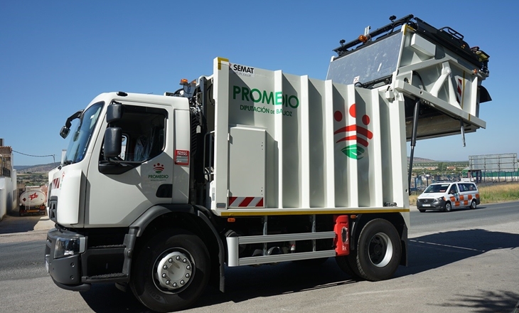 Promedio licita tres nuevos camiones de recogida de residuos