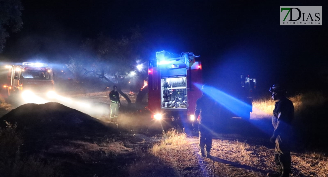 REPOR - Impactante incendio a las afueras de Badajoz