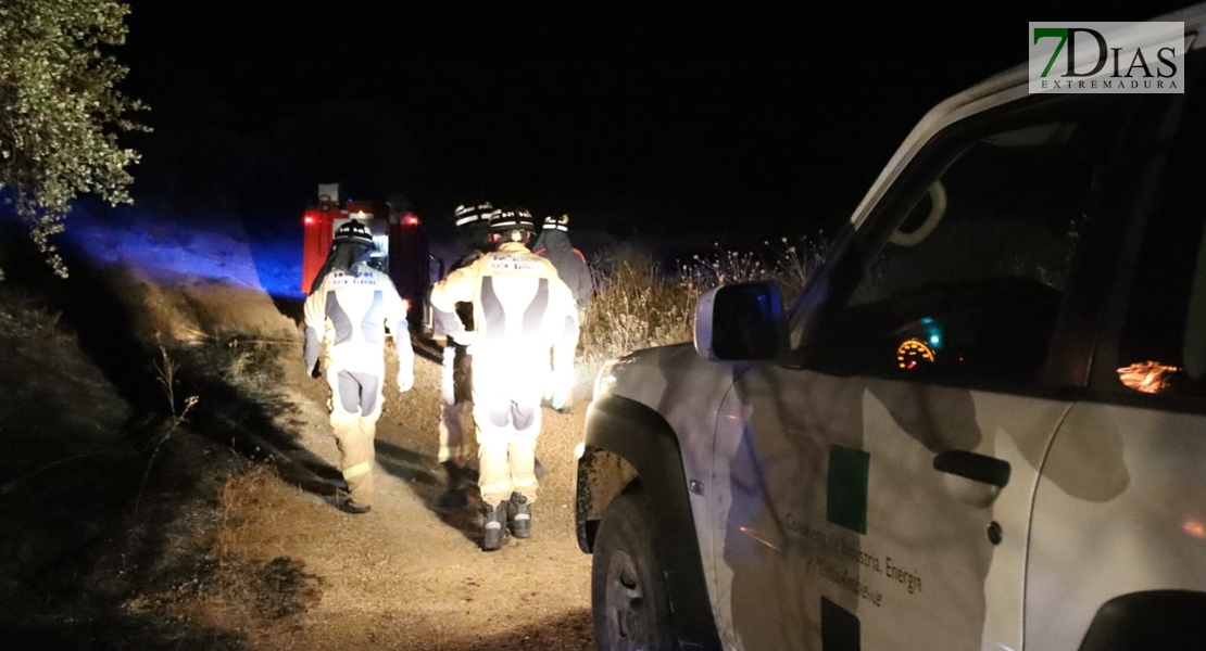 REPOR - Impactante incendio a las afueras de Badajoz