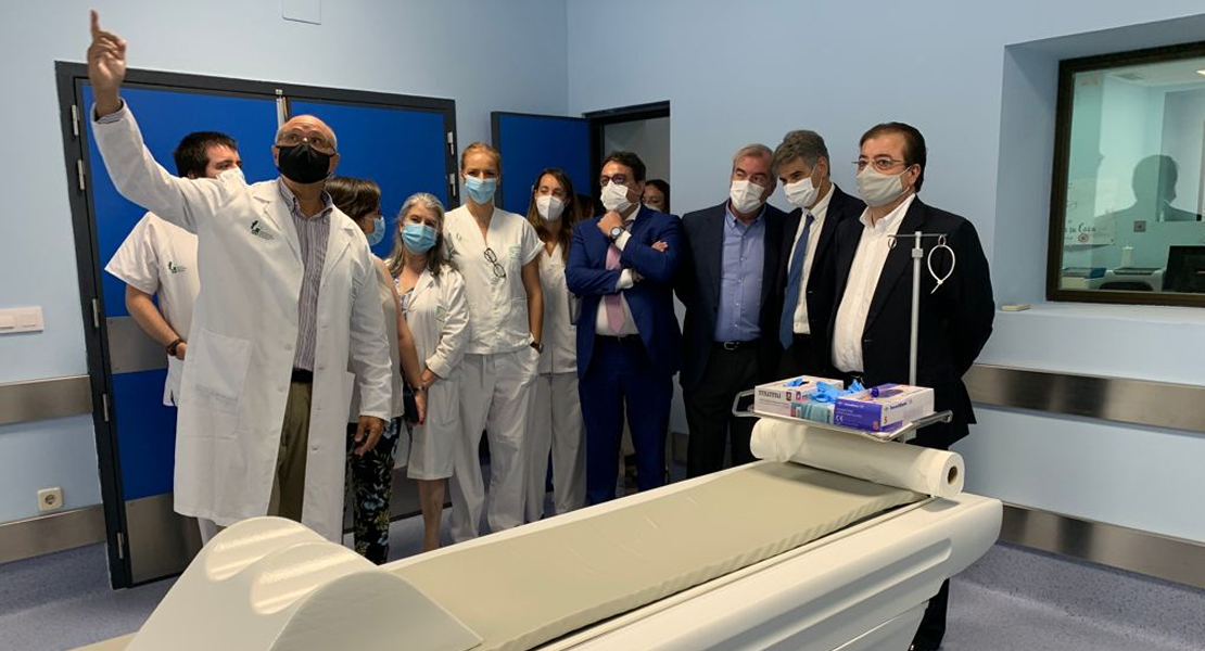 El nuevo PET TAC del Universitario de Badajoz entra en funcionamiento