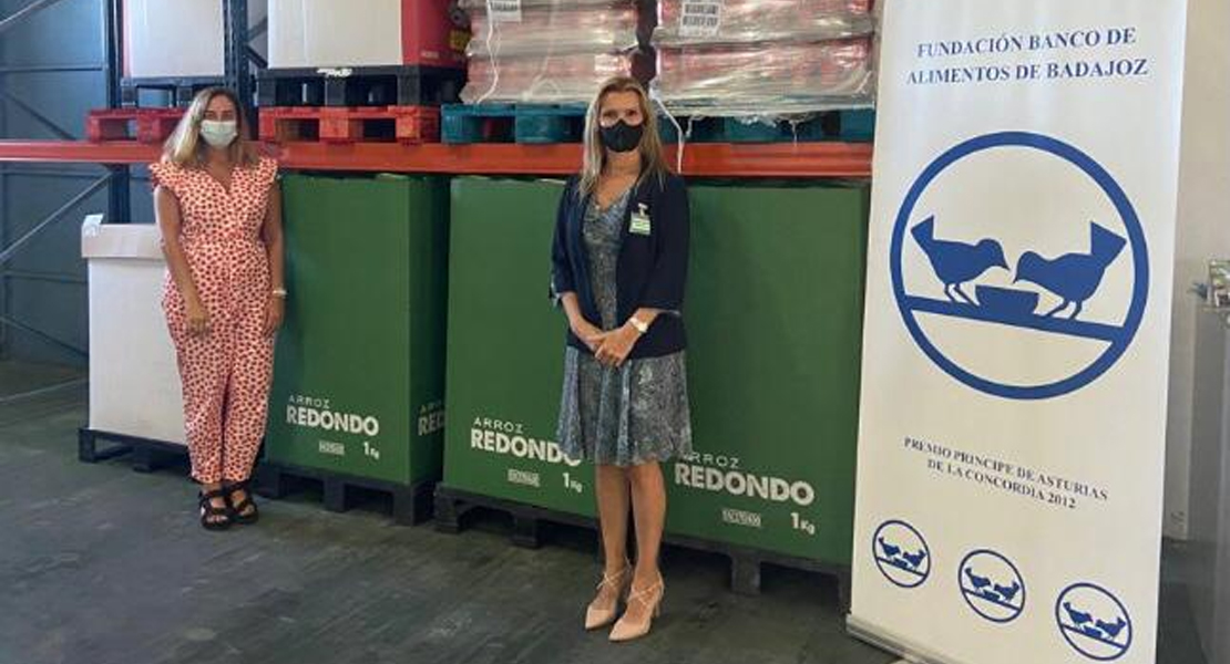 Mercadona dona más de 4.500 kilos de alimentos al Banco de Alimentos de Badajoz