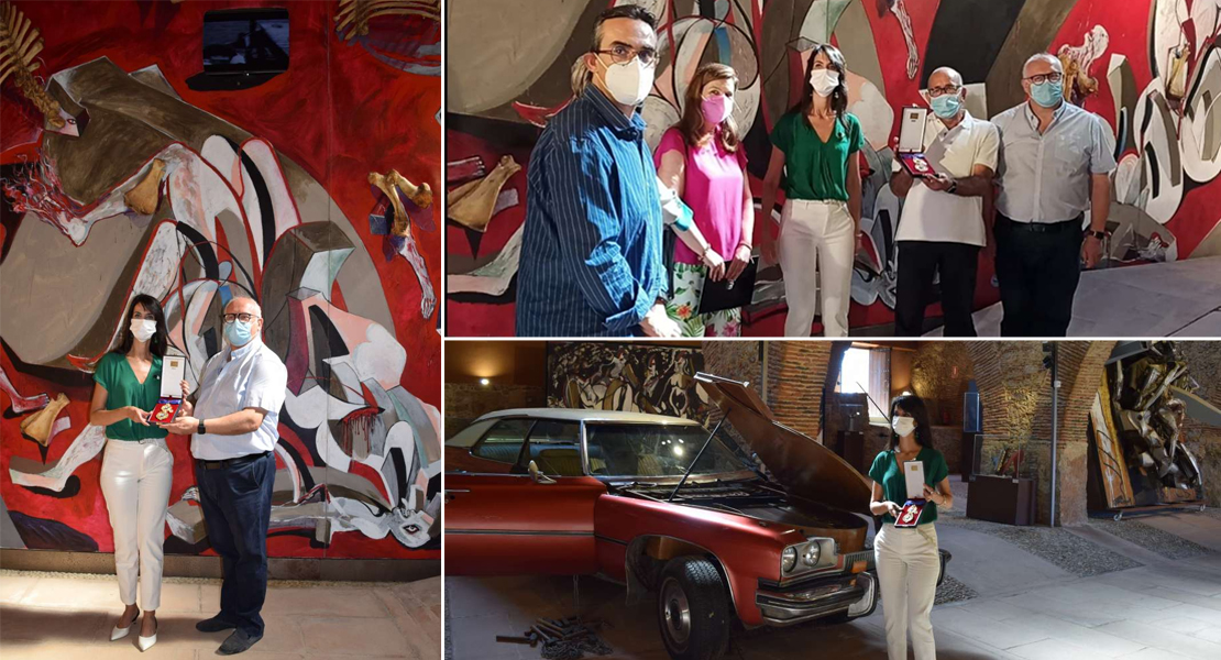 El Museo Vostell Malpartida ya custodia su Medalla de oro al mérito de las Bellas Artes