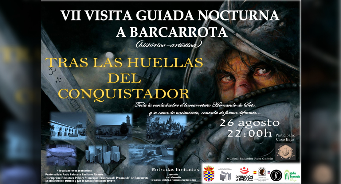 Barcarrota celebrará su VII Visita Guiada Nocturna repasando su patrimonio monumental