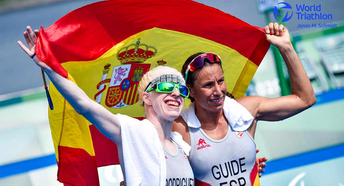 Gran éxito para España: cuatro medallas en triatlón en los Juegos Paralímpicos de Tokio
