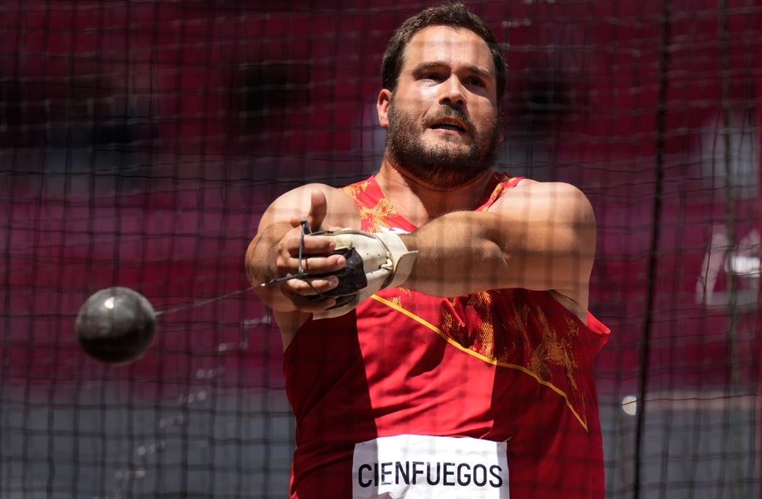 El extremeño Javier Cienfuegos a la final de martillo. Buenas sensaciones