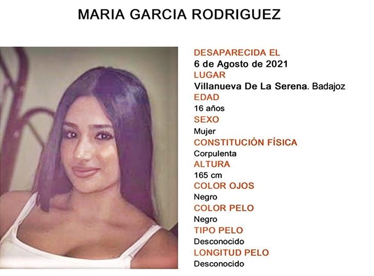 Encuentran a la menor desaparecida en Villanueva de la Serena
