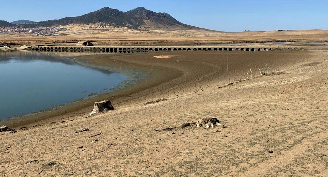 El estado del Embalse de la Serena es desolador