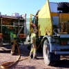 Incendio en las Vegas Bajas del río Guadiana