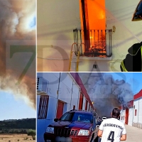 Varios incendios durante los últimos días en Extremadura, el último de ellos en Barcarrota