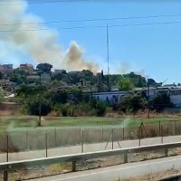 Susto en Badajoz por un incendio en Los Montitos