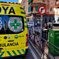Un hombre resulta herido en un accidente de tráfico en Cáceres