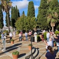 El PSOE homenajea a las víctimas del franquismo en el Cementerio Viejo