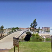 Encuentran restos humanos en una bolsa en el Guadiana a su paso por Mérida