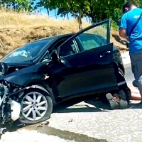 Accidente de tráfico por colisión en Plasencia