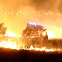 Nuevo incendio en la barriada de Llera, el cuarto en pocas semanas