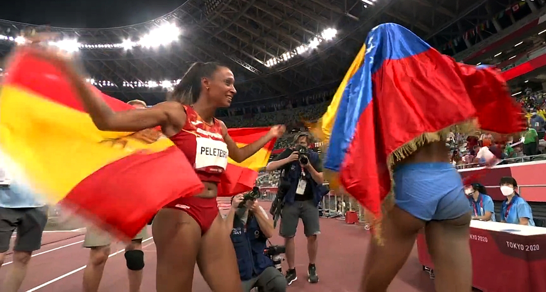 Peleteiro salto tanto y tan bien que consigue la 7ª medalla para España