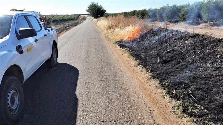 Dispositivo de vigilancia y prevención de incendios forestales en Extremadura