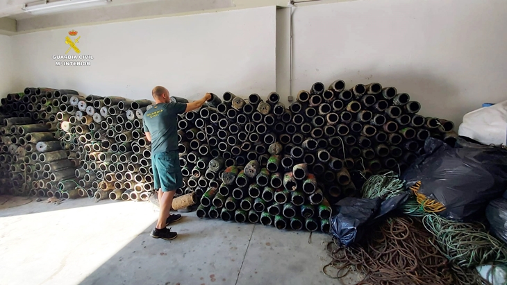 Liberan más de 260 kilos de pulpos vivos atrapados en “nasas” ilegales