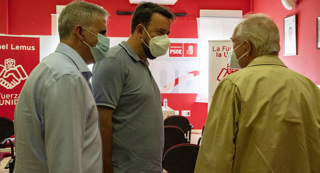 Lemus inicia su campaña: “Me presento para seguir luchando. El PSOE es una gran familia&quot;