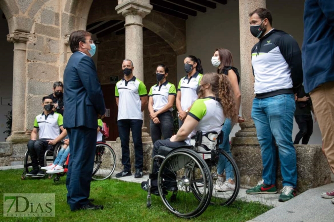 REPOR: Gran recibimiento para los deportistas extremeños de los Juegos Olímpicos de Tokyo