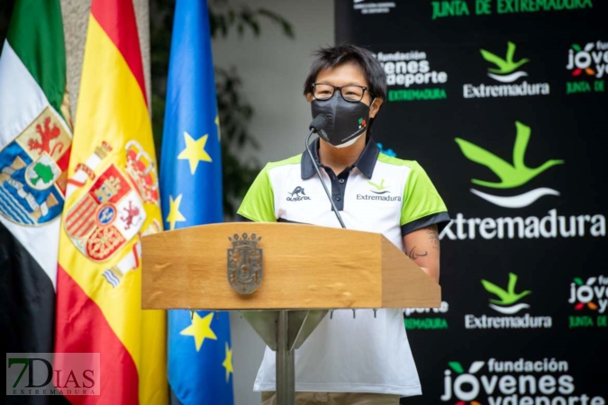 REPOR: Gran recibimiento para los deportistas extremeños de los Juegos Olímpicos de Tokyo