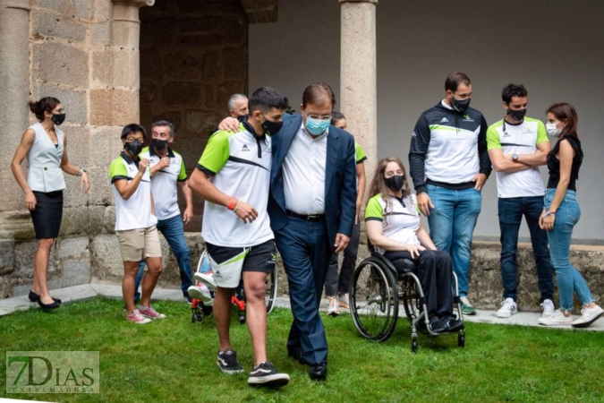 REPOR: Gran recibimiento para los deportistas extremeños de los Juegos Olímpicos de Tokyo