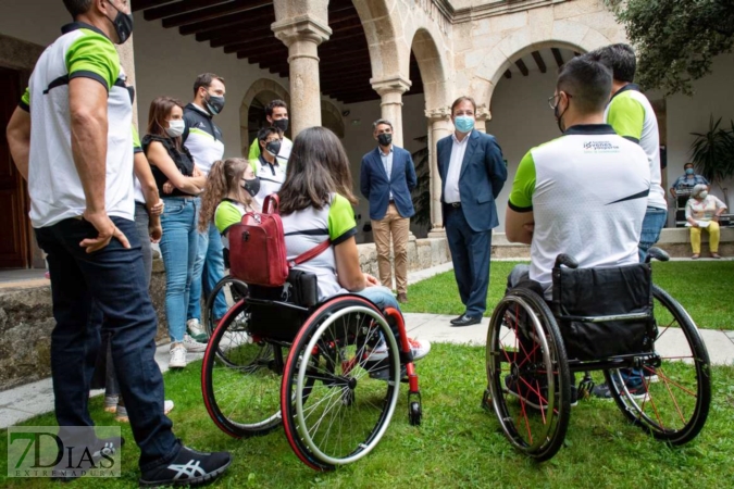 REPOR: Gran recibimiento para los deportistas extremeños de los Juegos Olímpicos de Tokyo