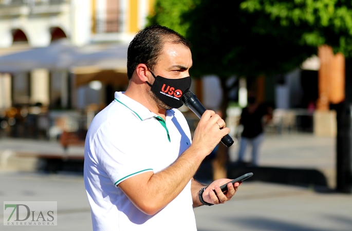 Manifestación por el descontento de los empleados públicos en abuso de la temporalidad