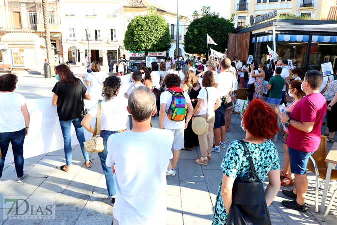 Manifestación por el descontento de los empleados públicos en abuso de la temporalidad