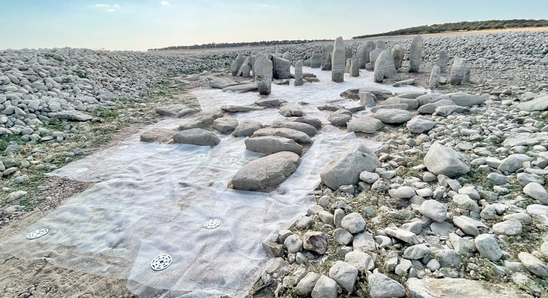 Concluyen con éxito las actuaciones en el Dolmen de Guadalperal