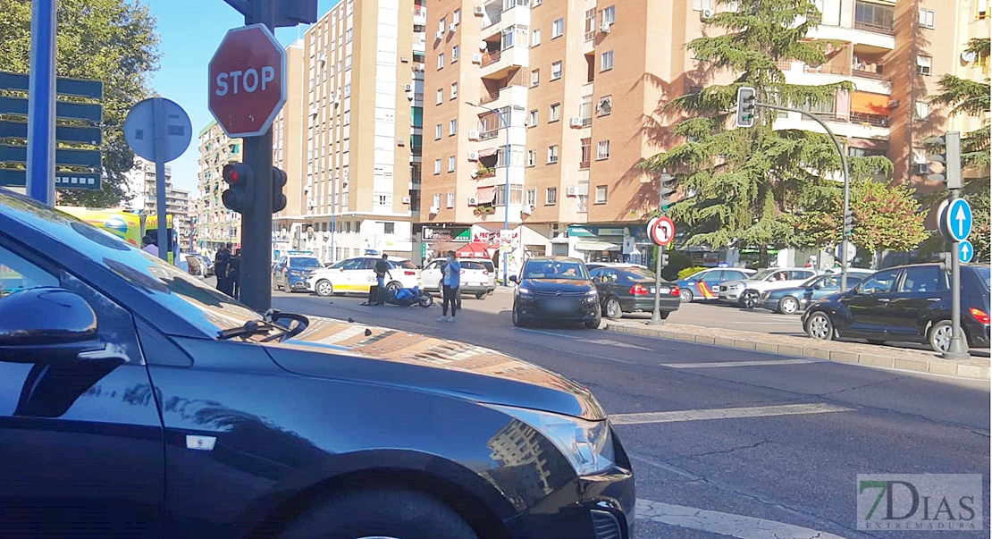 Accidente de tráfico en la Autopista (Badajoz)