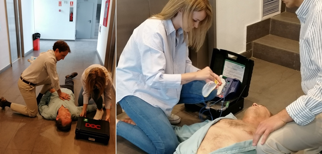 Piden desfibriladores en edificios. El 59% de los paros cardíacos son en el hogar