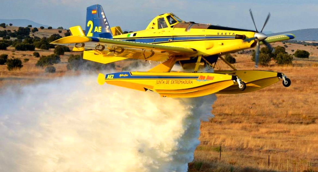 La lluvia aliviará los incendios esta semana en Extremadura, pero aún estamos en época de peligro