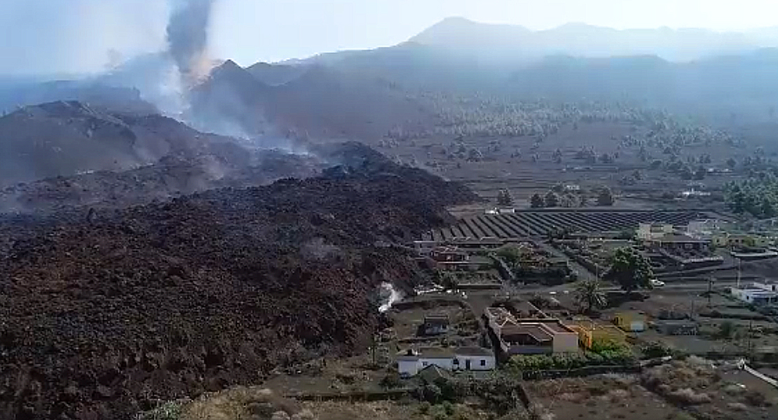 La situación mejora en una zona de La Palma y los vecinos podrán volver a casa