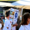 Manifestación por el descontento de los empleados públicos en abuso de la temporalidad