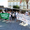 Manifestación por el descontento de los empleados públicos en abuso de la temporalidad