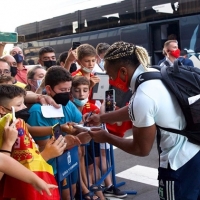 La Selección ya está en Badajoz para enfrentarse en partido clasificatorio a Georgia