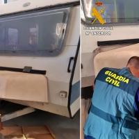 Desmantelan en Don Benito un punto de falsificación de bastidores de caravanas-viviendas