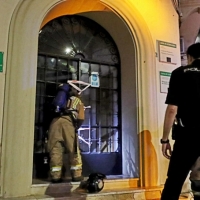 Los bomberos extinguen de madrugada un incendio en la Dirección General de Comercio (BA)