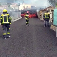 Volcán de La Palma: avance imparable de la lava y amenaza de destrucción de 1.000 casas