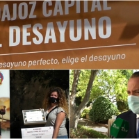 &#39;Badajoz, capital del desayuno&#39; entrega premios en La Galera